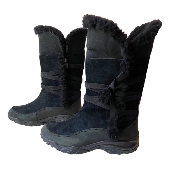 The North Face Black Primaloft 200 Gram Waterproof Boots, Size 7.5 - Picture 3 of 14